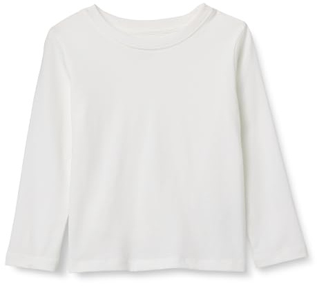 Amazon Essentials Boys and Toddlers' Long-Sleeve Cotton Jersey T-Shirts, Multipack