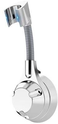 Duschkopfhalter Verstellbar, Drehbare Saugnapf-Duschkopfhalterung, Kein Bohren Erforderlich, for Badezimmer Und Camping In Verschiedenen Umgebungen