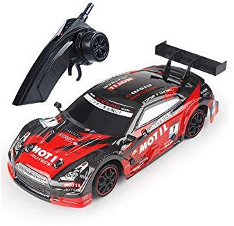 WYMYY 2. 4G Professionale RC Remote Control Car, Car Drift, off-Road Auto, Quattro Ruote motrici Auto, Auto ad Alta velocità da Corsa del Giocattolo, Regalo for i Bambini 01:18 del Regal