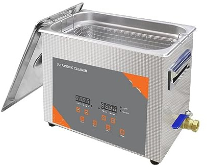 6L 180W Digital Ultraschall Reiniger Bad Beheizt Timer Degas For Schallplatte Vergaser Injektor Messing Auto Teile Motor Schneller