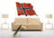 INDIGOS UG - Wandtattoo Wandsticker Wandaufkleber Aufkleber ls133 Norway - Norwegen 60 cm farbig bunt als Fahne