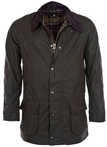 Barbour Herren Wachsjacke BRISTOL Olive (M, Olive)
