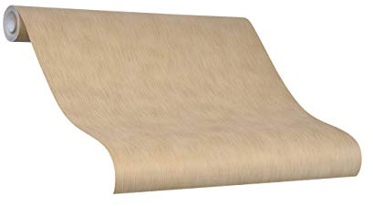 marburg Tapete Gold Uni Ideal für Wohnzimmer Colani Visions Made in Germany 10,05m X 0,70m 53353