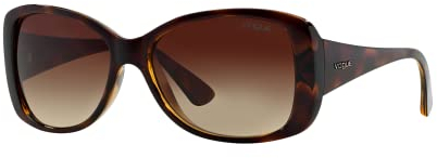 Vogue Eyewear 0Vo2843S W65613 56 Occhiali da Sole, Marrone (Havana/Brown Gradient), Donna