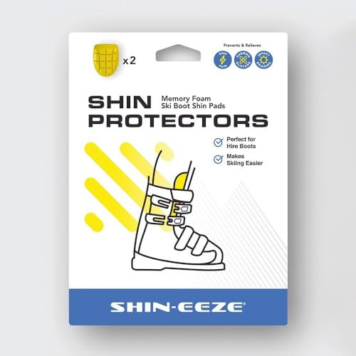 Shin-eeze Poron XRD Skistiefel Shin Schutz Skifahren Schienbeinschoner