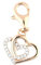 ESPRIT Damen-Charm 925 Sterling Silber Zirkonia Promise of Love Rose weiß ESCH91568B000