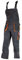 Urgent URG-A Grau-orange 52 Arbeitskleidung Latzhose, Graphit