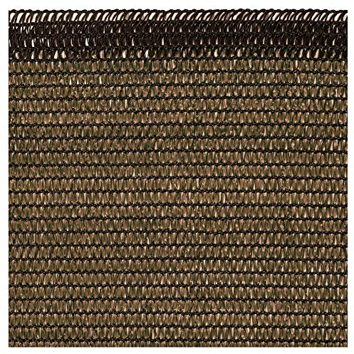 Tenax Malla de Ocultación Soleado Corten 1,50x50 m Marrón, Malla Tejida para Ocultar Terrazas, Balcones y Jardines