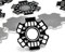 CHANZON 25pcs 1W 3W 5W LED Disipador de calor (8 pines blanco) Placa base de aluminio PCB 20 mm Estrella DIY Disipador de calor Refrigeración para chips LED COB de alta potencia Cuentas de 4 Watt