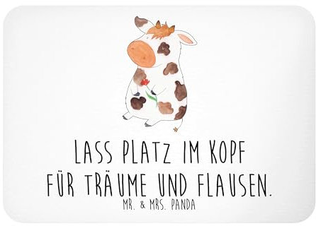 Mr. & Mrs. Panda Magnet Kuh - Geschenk, Milch, Kühlschrankmagnet, zettelhalter, Bauernhof, Pinnwandmagnet, Hof, Fridge, Spruch, whiteboardmagnet, Kühe