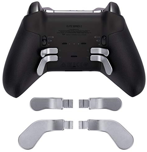 4 pezzi di ricambio per controller Xbox One Elite Series 2 (argento)