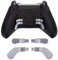 4 PCS Metal Paddles, Stainless Steel Hair Trigger Locks Replacement Parts for Xbox One Elite Controller Series 2 (Silver)
