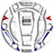 Tankdeckel-Schutz aus Harz, 3D, kompatibel mit BMW R 1250 GS Adventure 2021 GP-705 (Rallye)