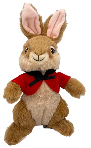 Peter Rabbit 2 - Peter Hase und Freunde Kuscheltier versch. Plüsch Hasen 22 cm, Original Plüschhase Plüschtier, Kinofilm 2021 - EIN Hase Macht Sich vom Acker, Kino Film (Flopsy)