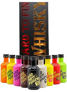 Dead Man's Fingers - Flavoured Miniature Tasting Gift Pack 9 x 5cl - Rum 5cl x 9 37.5% ABV