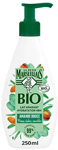 Le Petit Marseillais Bio-Körpermilch, feuchtigkeitsspendend, Mandel, 250 ml