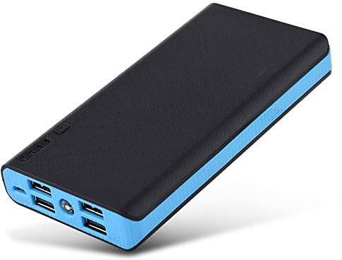 Charger Power Bank, Color Optional Fast Charge Power Bank, Mobile Power Bank Case Kit for Living Room Home Bedroom Office(blue)