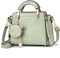 NICOLE & DORIS Sac a Main Femme Petit Sac Bandoulière Mignon Sacoche Fille Sac Crossbody en PU Cuir Sac D'épaule avec Porte-Monnaie Vert