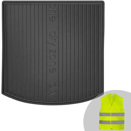 FROGUM DryZone Alfombrilla de Goma cubeta Maletero para Volkswagen Touran I 2003-2010 | Borde Alto | para Todo el año | Tamaño