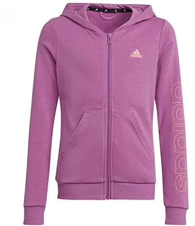 Adidas Mädchen G Lin Fz Hd Hooded Track Top