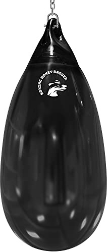 Boxing Honey Badger 50 kg Wasser-Boxsack für Erwachsene, nahtlos, auslaufsicher, strapazierfähig, für Boxen, Wasserbeutel