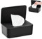 jiuzcare Feuchttücher Box Feuchttücher Aufbewahrungs Box Feuchtes Toilettenpapier Box Feuchtes Toilettenpapier Spender Baby Box, Die Zum Laden Von Papier Feuchttücher Baby Kunststoff, Schwarz