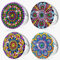 CharySim Diamond Painting Taschenspiegel Dimond Painting Kinder Geschenkideen Mädchen 6-14 Jahre Basteln Kits Reisespiegel Bastelset Mädchen 7 8 9 10 11 jahre geschenk Diamant Malerei Mandala