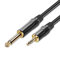 Cable Audio Profesional Línea De Audio 6,5 A 3,5 Guitarra Ordenador Teléfono Móvil Amplificador De Potencia Altavoz Móvil Mezclador Transferencia Cableado (Color : 20 Meters)