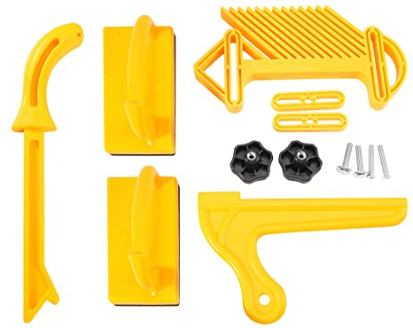 Jikoiuty 5 StüCke Push Block Stick Bord Set Router Tisch Werkzeuge Kurze Push BlöCke