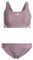 adidas Damen 3 Stripes Bikini Bikini-Set, Shadow fig/pink Spark,