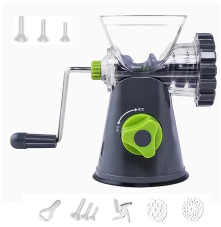 Kit Hachoir à Viande Manuel, Hachoir à Viande De Chef Avec Accessoire à Pâtisserie, Hachoir Rotatif Pour Viande également Idéal Pour Cuire Des Biscuits Et Des Biscuits De Noël