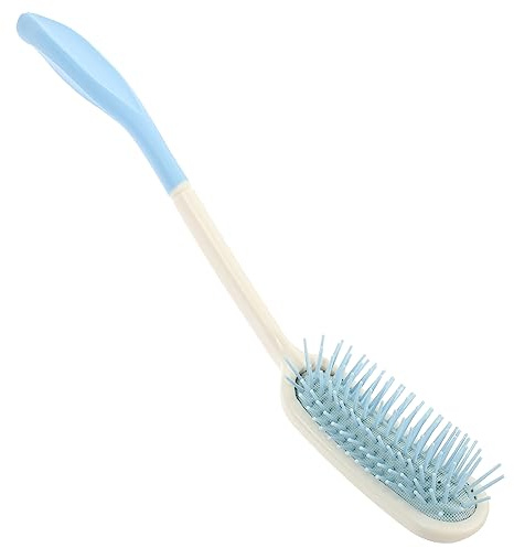 Beavorty Haarkamm Mit Langem Gebogenen Griff Für Senioren Tragbarer Kamm Aus Wiederverwendbarer Kamm Mit Kopfmassagefunktion Für Einfaches Styling