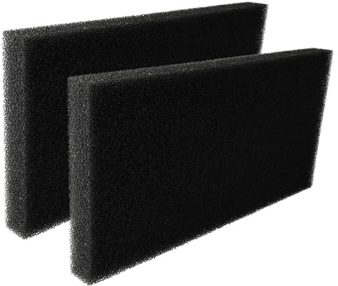 vhbw 2x Schaumfilter kompatibel mit Gorenje T756J, T81112HP, T608HX.S.P, T608HX.S, T611HX.W, T611HX.W.CN, T608HX.W, T608HX.W.P Wäschetrockner
