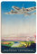 Metallschild Deutschland – Travel Is Fastest By Air – Deutsche Lufthansa German Airways Fluggesellschaft Reise Retro Dekor Zuhause Küche Bar Café Club Höhle Wanddekoration Vintage Blechschild 20 x 30