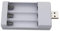 Wilgure Spina USB 3 slot 5V/2A Batterie Ricaricabili AA/AAA1 Batteria Portatile Ricaricabile