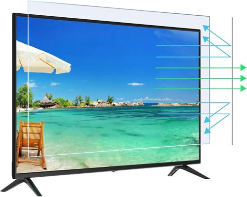 XDRGOOIUY Pannello Monitor da 32/39/46/50/55/60/65 Pollici antiriflesso, Filtro Schermo TV AntiGraffio, Protezione Schermo Anti Luce Blu, per affaticamento degli Occhi e prevenzione della miopia