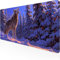 Speed Gaming Mauspad 600 x 300mm, XXL Mousepad, Tischunterlage Large Size Groß, verbessert Präzision und Geschwindigkeit, abwaschbar - für Microsoft Maus und Tastatur Schnee Wolf