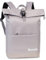 Bench Classic Rolltop Rucksack Damen & Herren, Daypack, Backpack, 47 x 30 x 14 cm, 19 L Volumen, steingrau
