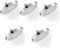 Housoutil 5St Kopfbrause badezimmer bathroom shower nozzle Heißwasserspray duschstange mit brause Wasserfall im Freien gefilterter Duschkopf Austausch des Duschkopfes Dusche Sprinkler Abs