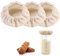 Wjelet 3PCS Sourdough Bread Starter Jar Cloth Covers, Fabric Bowl Covers, Reusable Elastic Sourdough Bread Baking Supplies, for 3-4Inches Diameter Fermenters