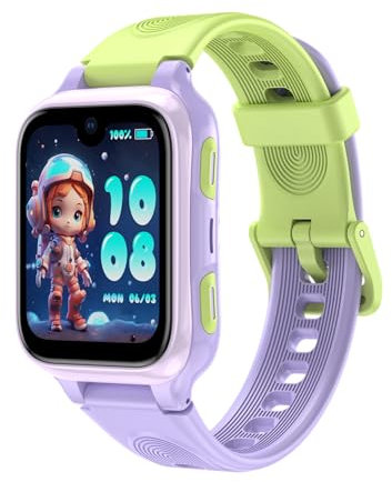 LAGENIO K9 Kid Smartwatch AI con GPS e telefono, AMOLED 4G da 1,78'' per bambini con videochiamata, sveglia, modalità scuola, impermeabile IP68 Smartwatch per bambini per adolescenti dai 6