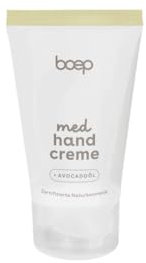 boep med Handcreme | Feuchtigkeitsspendende Pflegecreme ohne Duftstoffe für sehr empfindliche, trockene und strapazierte Hände | Zur Pflege bei Neurodermitis, Psoriasis und Handekzemen (40 ml)