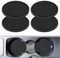 4 Pcs Car Coasters, Anti-Slip Shockproof Car Cup Holder Insert, 2.75 inch Universal Car Cup Coaster Washable for Auto Interior Accessories