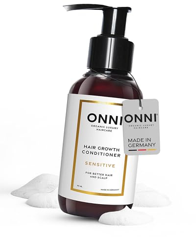 ONNI – SENSITIVE sanfter Conditioner für Haarwachstum 100ml Reisegröße – Haarpflege mit Follicusan & Pflanzenextrakten – Hair Growth Haarconditioner ohne Öle & Duftstoffe – silikon- & parabenfrei