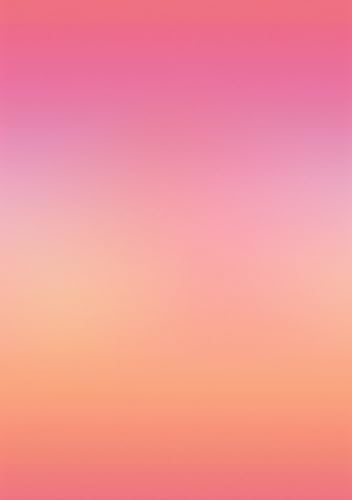 STYLER Leinwandbild Pink Aura 70 x 100 cm – Abstrakter Farbverlauf in Rosa & Apricot – Dream Flow Kollektion – Moderne Wanddeko auf Leinwand