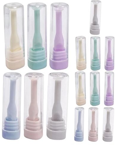 Artibetter 16pcs Soft and Hard Contact Lens Remover for RGP & Scleral Lenses - Silicone Contact Suction Cup Plunger for Easy Removal and Insertion - Eye Care Gadget