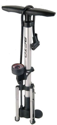 Beto Track Standpumpe mit Metall-Stativbeinen und Manometer