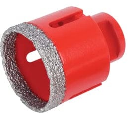 RUBI | Dry Drilling in Ceramic, Porcelain, Natural Stone and Other Material | Operating Speed 14,000 r.p.m | DRYGRES DRILL BIT Ø2 (50 MM.)