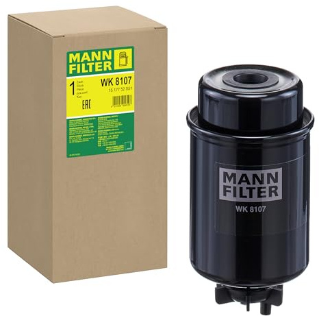 MANN-FILTER, WK 8107 Fuel Filter | For Off-Highway, Fuel System Protection, Injector Protection, Clean Fuel Supply, True OE Engineering