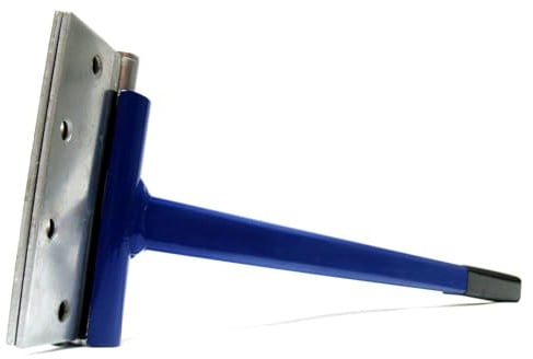 Hinge Tweaker Heavy Duty Blue Hinge Bender for .180 Gauge Commercial Doors